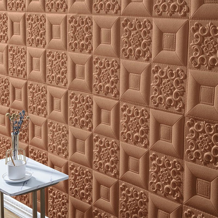 Lisslune | Dreamy Style Pearl Wall Paneling PVC Wall Access Panel Peel and Stick Wall Tile