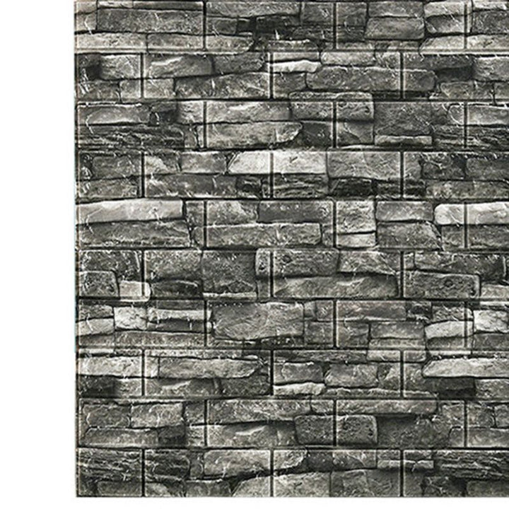 Lisslune | Country House Wall Shelf 3D Brick Living Room Wall Panel Set of 2