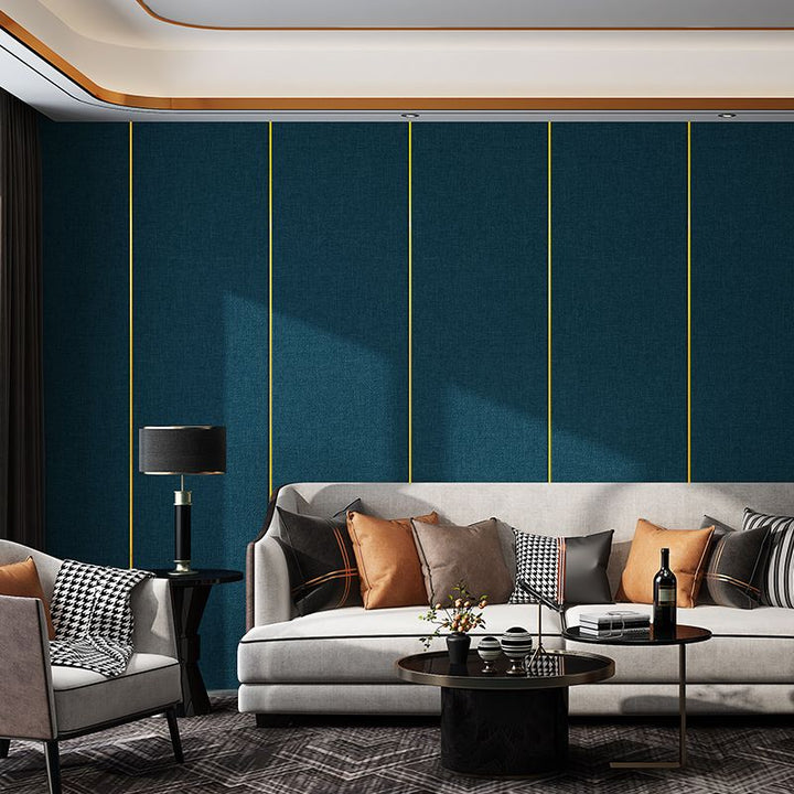 Lisslune | Contemporary Wall Paneling Panels Smooth Wall Indoor Padded Plank