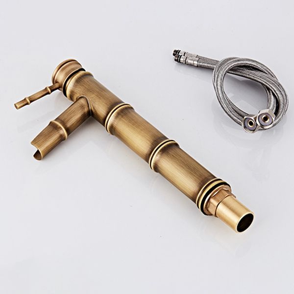 Lisslune | Lever handle basin mixer Land Low Arc Faucet Single Hole Bathroom Faucet