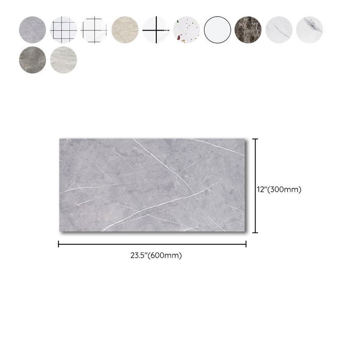 Lisslune | Rectangular Mold Resistant Tile PVC Singular Peel & Stick Tile for the Kitchen