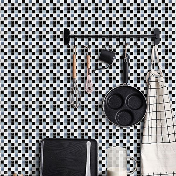 Lisslune | Mosaic tile for stripping and gluing tile mirror kitchen removable wall tile