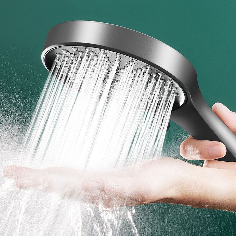 Lisslune | Plastic Hand Shower Round Handheld Showerhead with Self-Cleaning