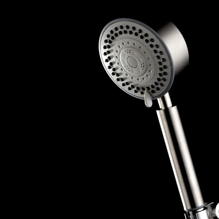 Lisslune | Standard Spray Shower Head Polished Nickel Round Hand Shower