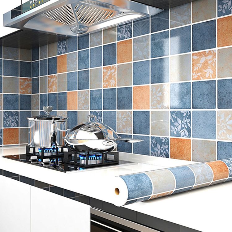 Lisslune | Grid Mosaic Peel & Stick Tile Waterproof Kitchen Wallpaper