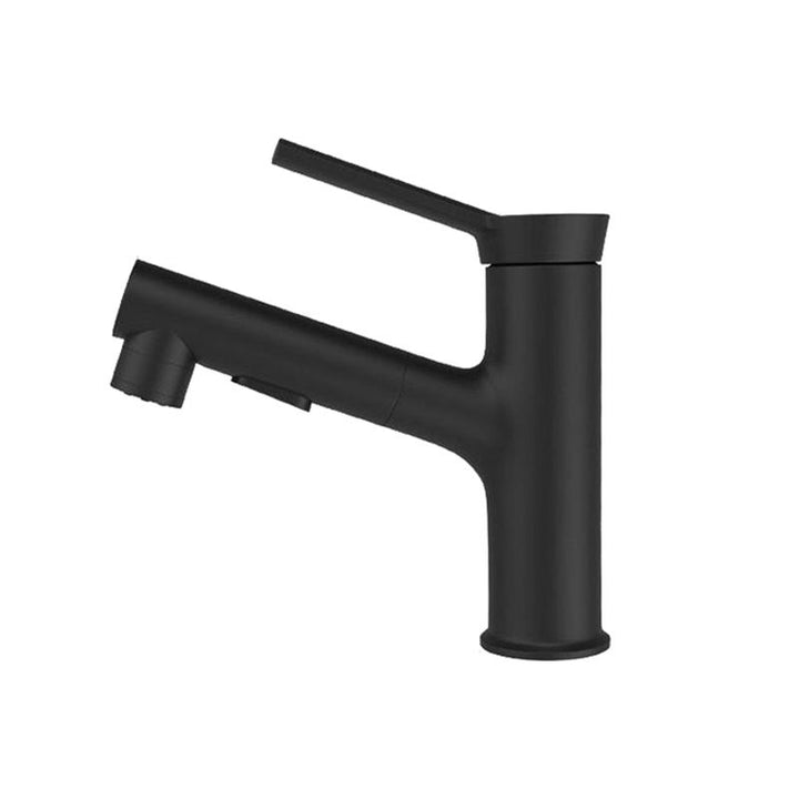 Lisslune | Modern Design Bathroom Faucet Single Lever Mixer with Water Hose