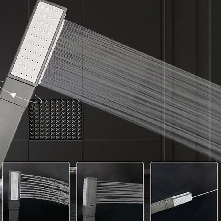 Lisslune | Contemporary Showerhead Solid Color Plastic Handheld Showerhead