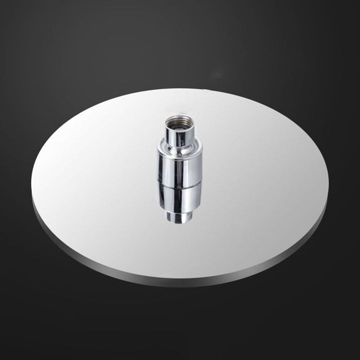 Lisslune | Metal Shower Combo Contemporary Fixed Shower Head with Round and Rectangular Shape