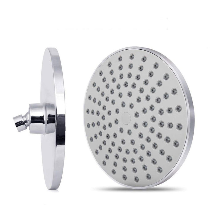 Lisslune | Contemporary Fest Shower Head Round Shower Head Combo in Silver