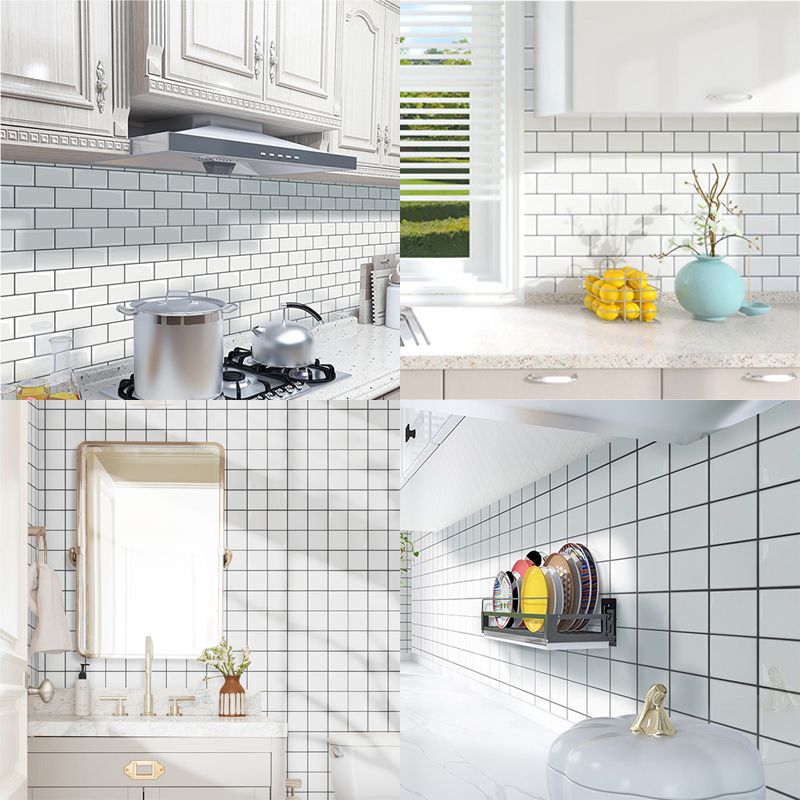 Lisslune | Modern Wallpaper Field Tile/Single Tile Peel and Stick Back Splash Kitchen