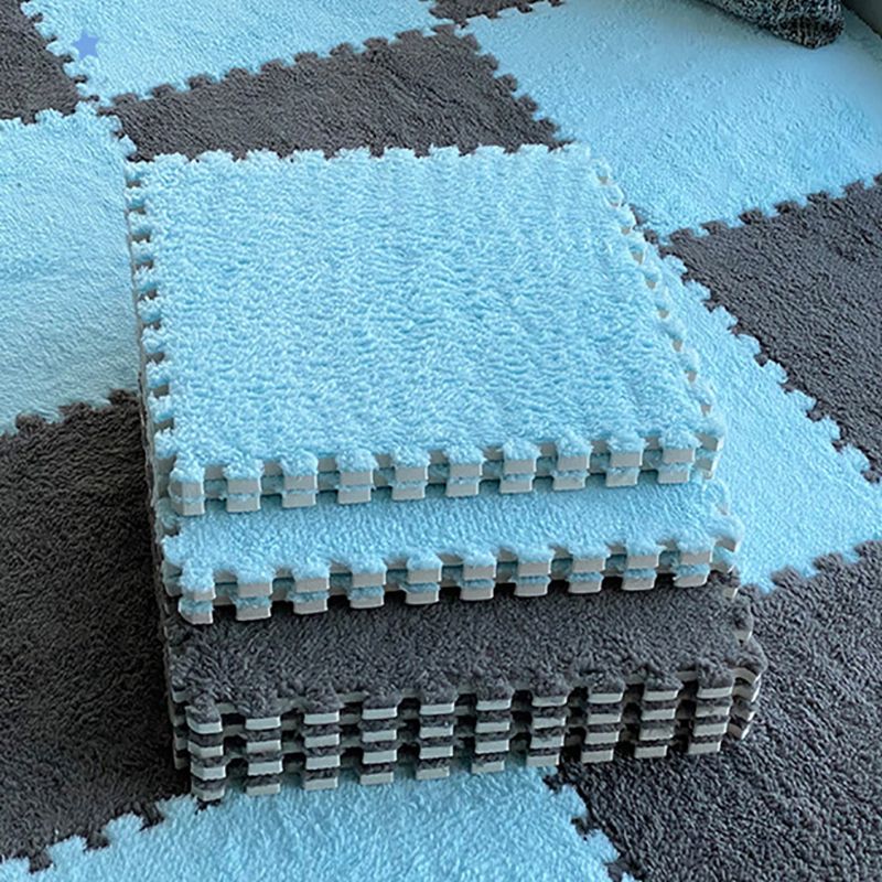Lisslune | Modern carpet tiles level loop snap system square bedroom carpet tiles