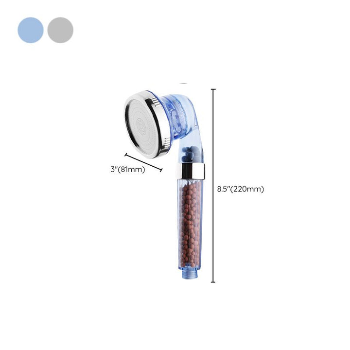 Lisslune | Bathroom Showerhead Plastic Water Filtration Round Hand Shower