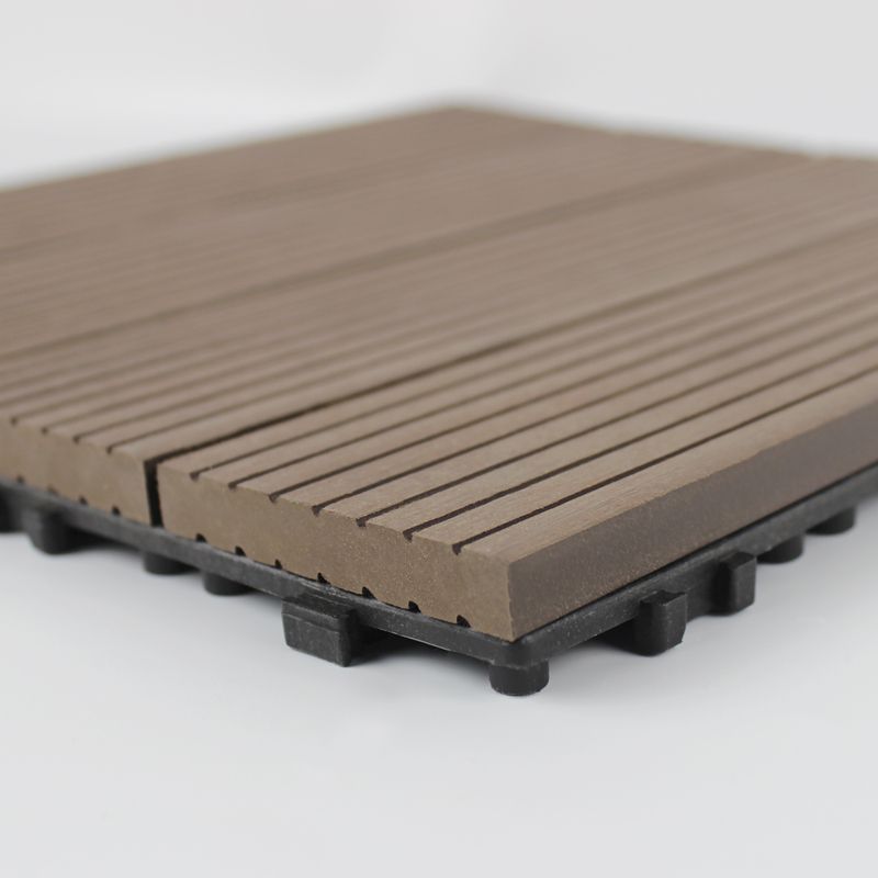 Lisslune | Wood deck board outdoor non-slip embossed floor panel