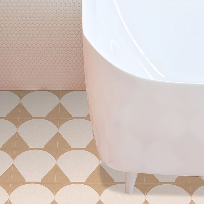 Lisslune | Square Interior Vinyl Tile Peel and Stick Waterproof Vinyl Tile