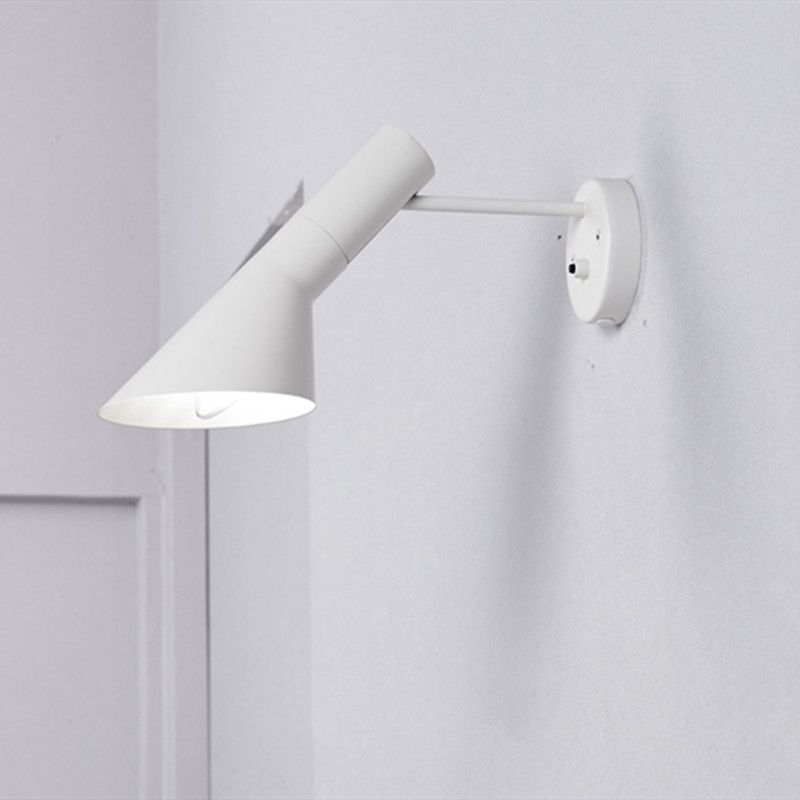 Lisslune | Industrial Wall Sconce Conical Wall Lamp with Aluminum Shade