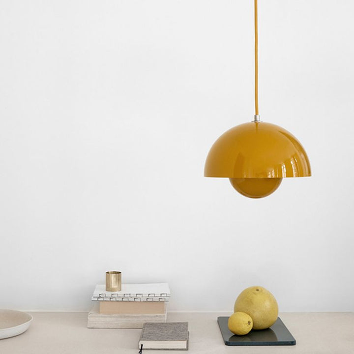 Lisslune | Modern creative 1-light pendant lamp wrought iron geometric hanging lamp