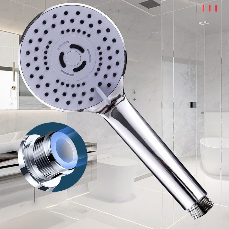 Lisslune | Modern Plastic Shower Head Round Handheld Shower Head with Adjustable Water Flow