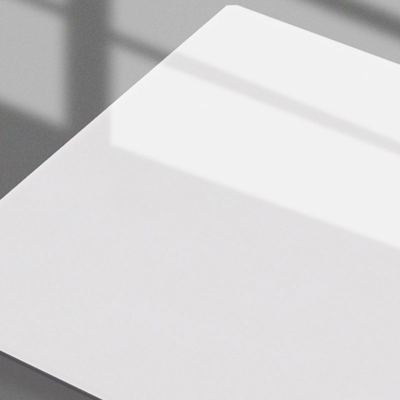 Lisslune | Rectangular Marble Peel & Stick Tile Stain Resistant Single Tile for Bathroom Backsplash