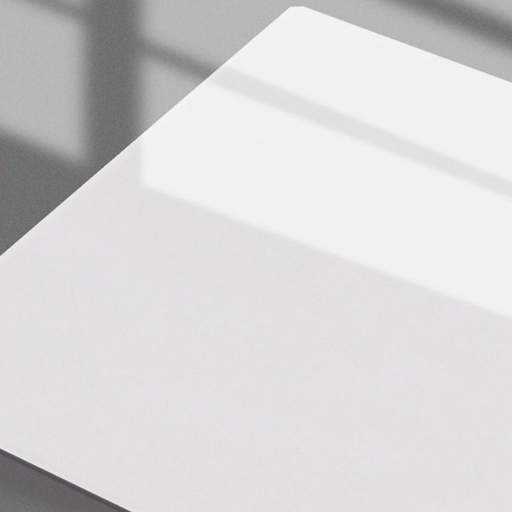 Lisslune | Rectangular Marble Peel & Stick Tile Stain Resistant Single Tile for Bathroom Backsplash