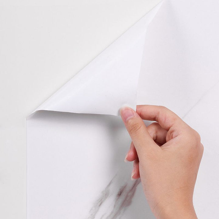 Lisslune | Modern Peel and Stick Tile Vinyl Smooth Back Wall Wallpaper