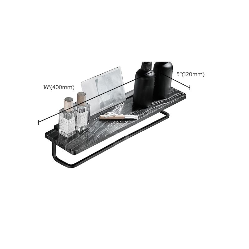 Lisslune | Metal and Marble Bathroom Accessories as a Single Item or as a Set in Black