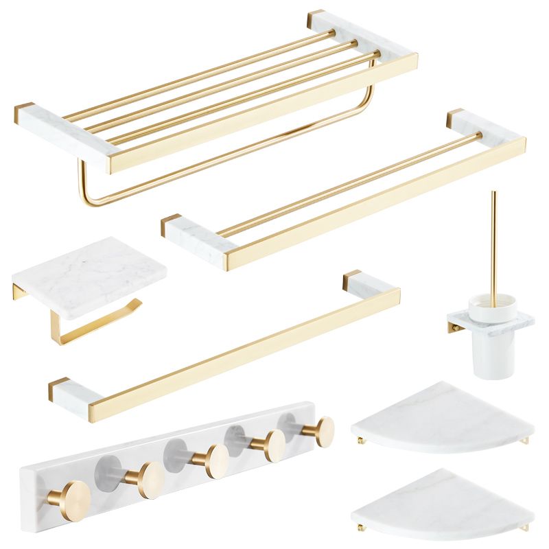 Lisslune | Modern White Bathroom Accessory As A Single Piece Or In A Set Made Of Marble