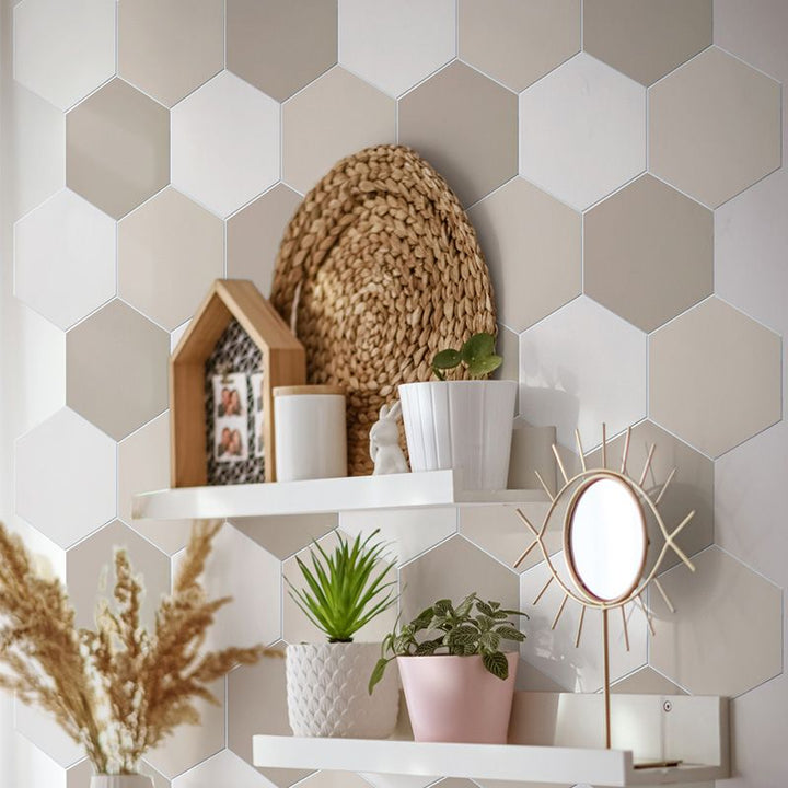 Lisslune | Peel and Stick Tiles Modern Peel and Stick Backplate 20 Pack for Bathroom