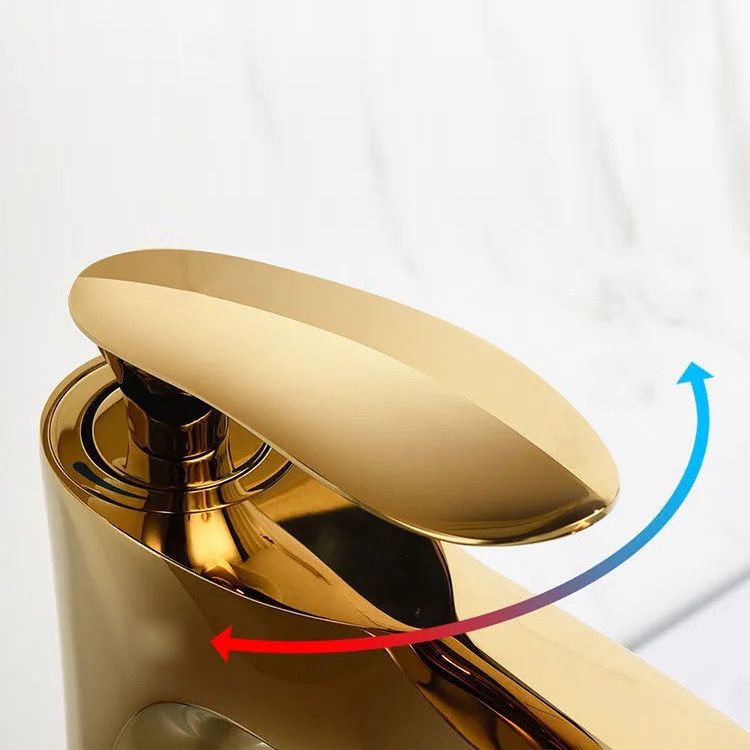 Lisslune | Glam Style Faucet Single Lever Operation Sink Basin Bathroom Faucet