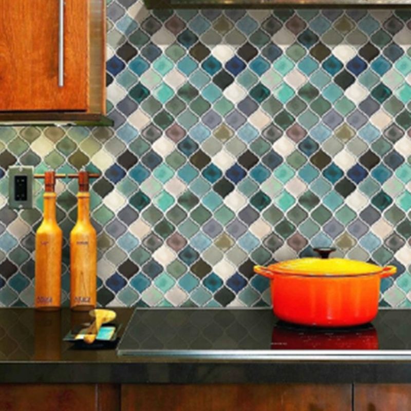 Lisslune | Modern Peel and Stick Backsplash Wall Tile PVC Peel & Stick Field Tile
