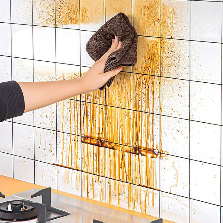 Lisslune | Single Tile Wallpaper PVC Stain Resistant Peel and Stick Wall Tile