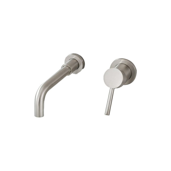 Lisslune | Single Hole Wall Mounted Bathroom Faucet Swivel Spout Sink Faucet