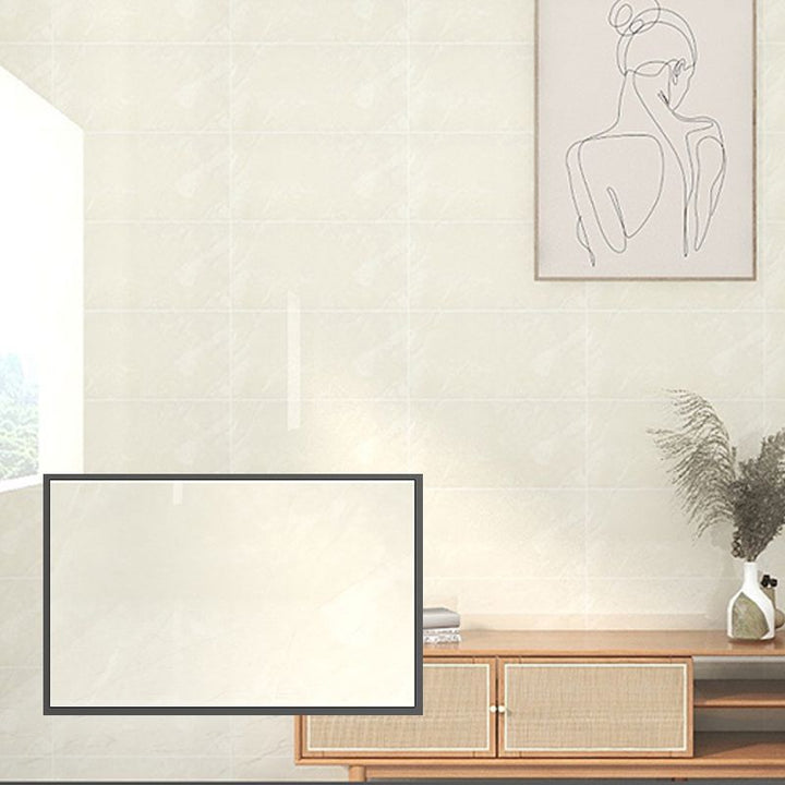 Lisslune | PVC Rectangular Peel & Stick Subway Tile Kitchen and Bathroom Backsplash