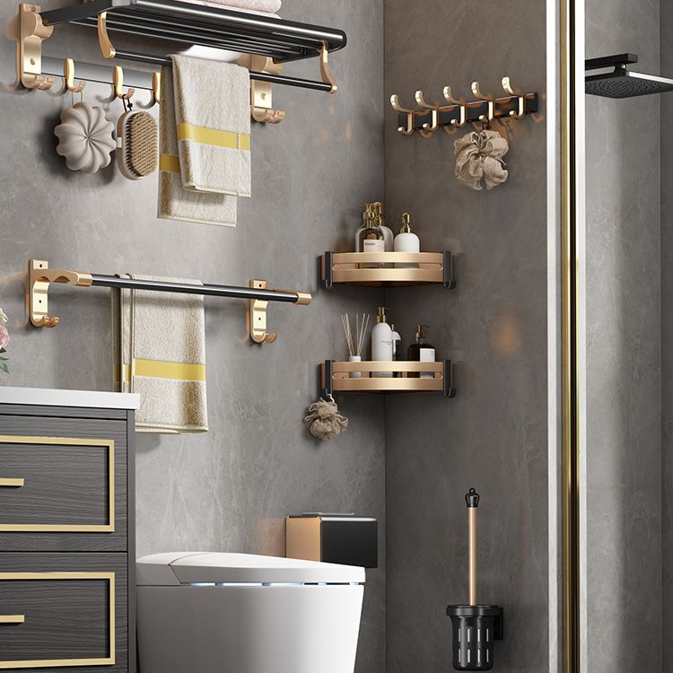 Lisslune | 7-piece traditional bathroom accessory set aluminum bathroom accessory set