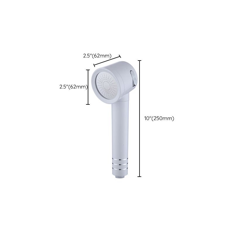 Lisslune | Contemporary Shower Head Combination White Adjustable Hand Shower