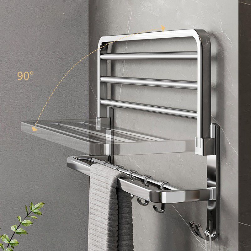 Lisslune | Modern Bathroom Accessory Set Paper Holder Bathroom Shelf Stainless Steel Bathroom Hardware