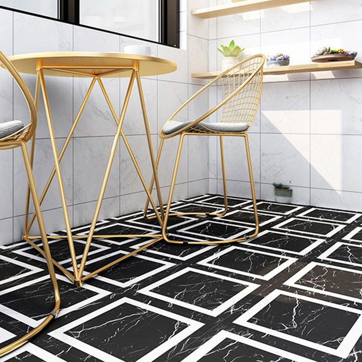 Lisslune | Peel and Stick Vinyl Flooring Matte Vinyl Flooring with Square Edge
