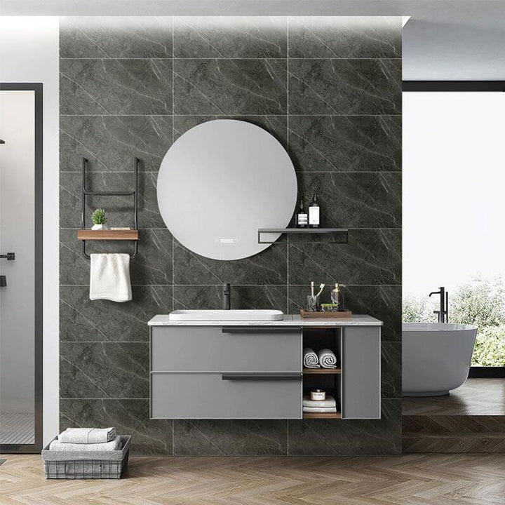 Lisslune | Modern Peel and Stick Back Wall Tiles PVC Field Tiles Wallpaper for Shower