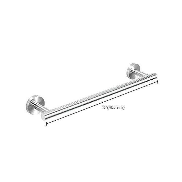 Lisslune | Metal Simple Bathroom Accessories as a Single Piece or in a Set in Silver