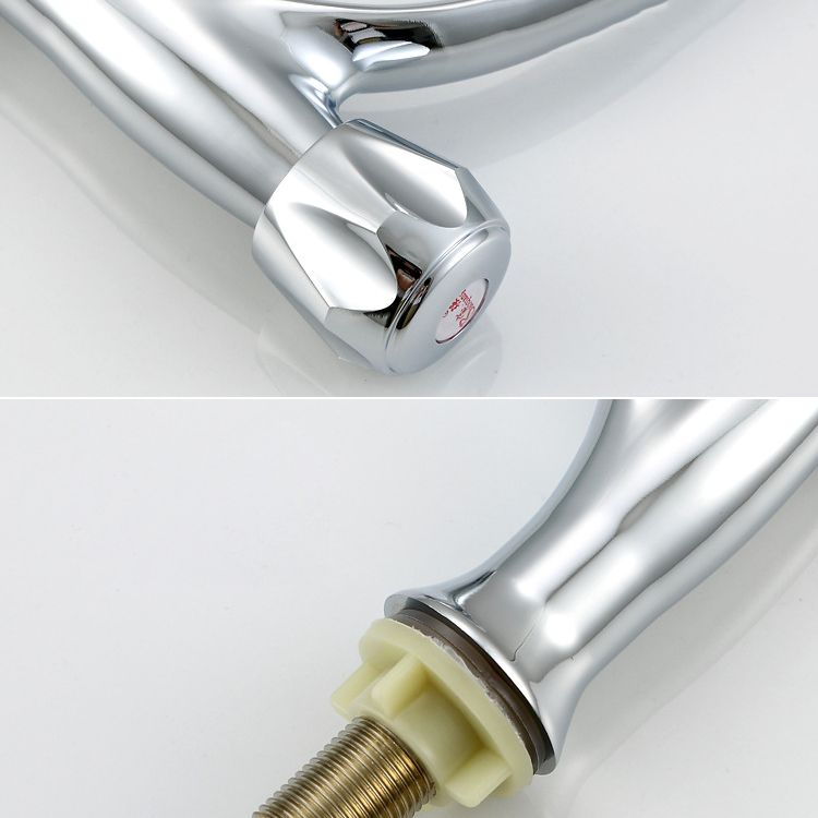 Lisslune | Modern Vessel Faucet Stainless Steel Low Arc Sink Faucet