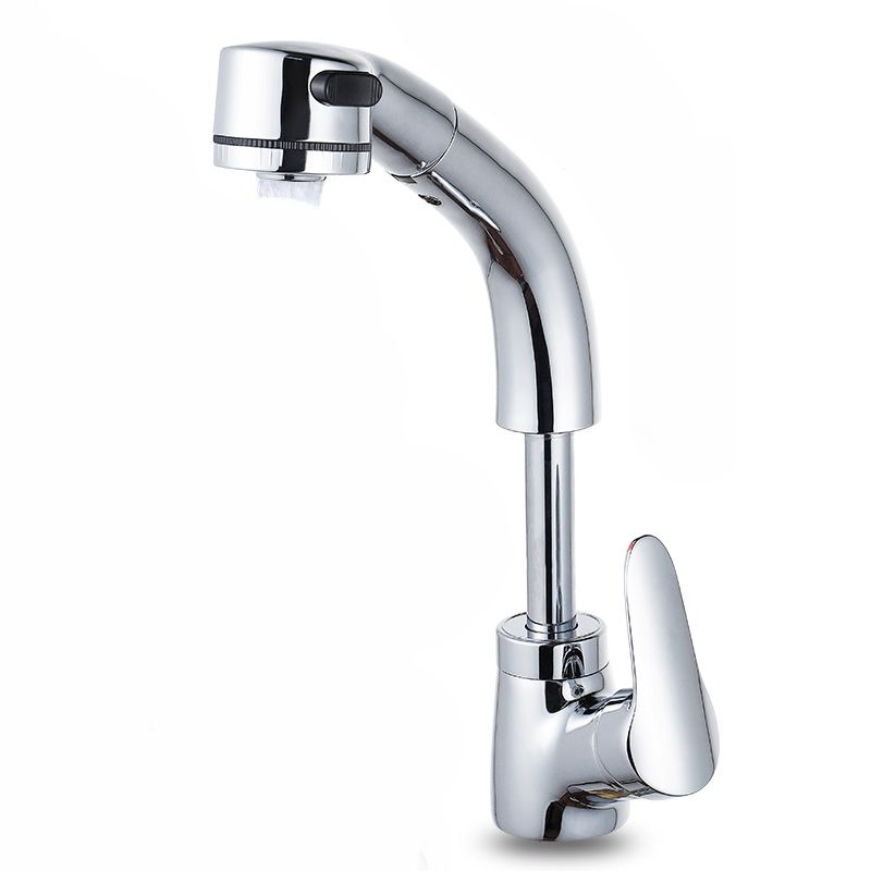 Lisslune | Modern Simple Vessel Sink Faucet High Arc Bathroom Sink Faucet