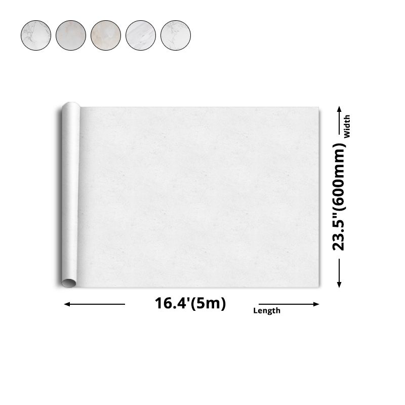 Lisslune | Modern Splash Guard Tile Waterproof Marble Print Peel and Stick Tile for the Kitchen