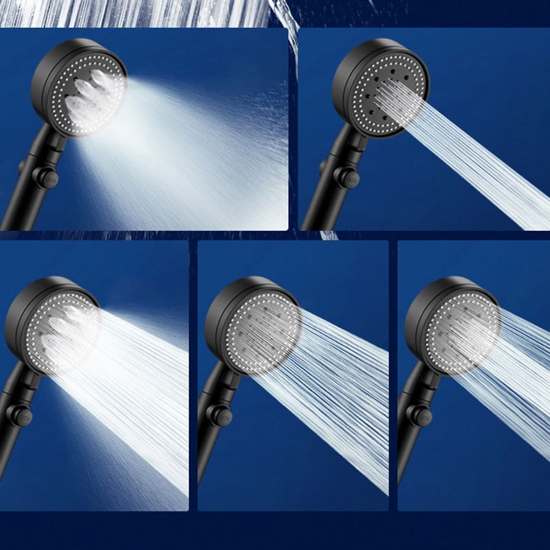 Lisslune | Modern Handheld Round Plastic Self-Cleaning Shower Head