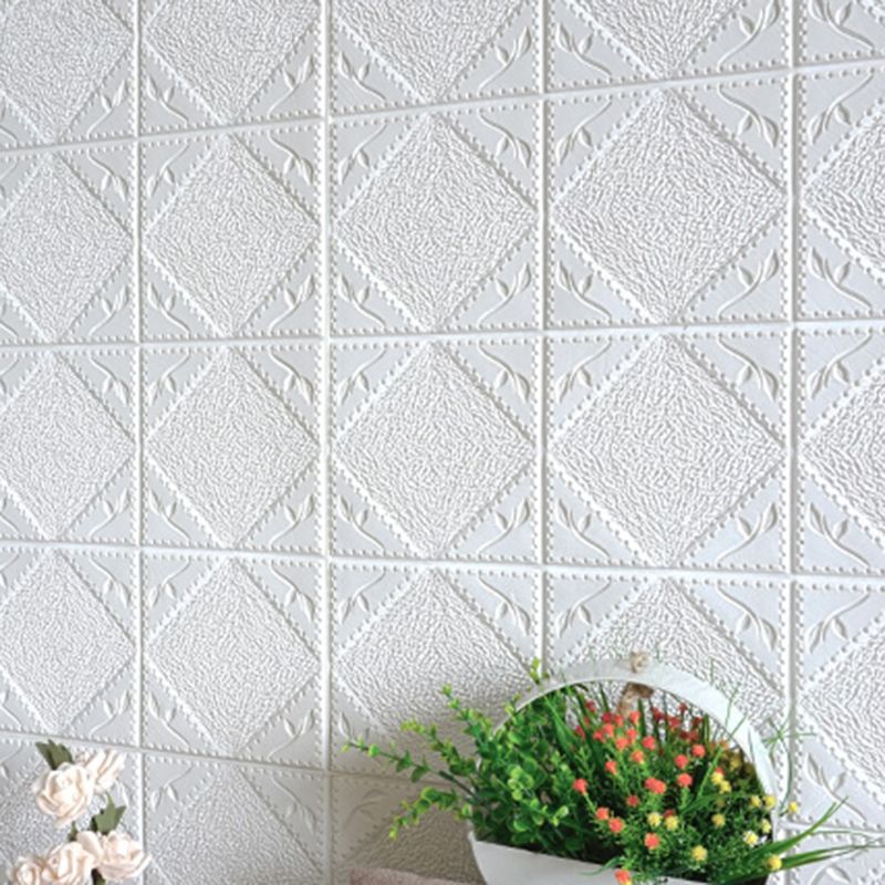 Lisslune | Modern wall cladding 3D embossed PVC self-adhesive waterproof wall access panel