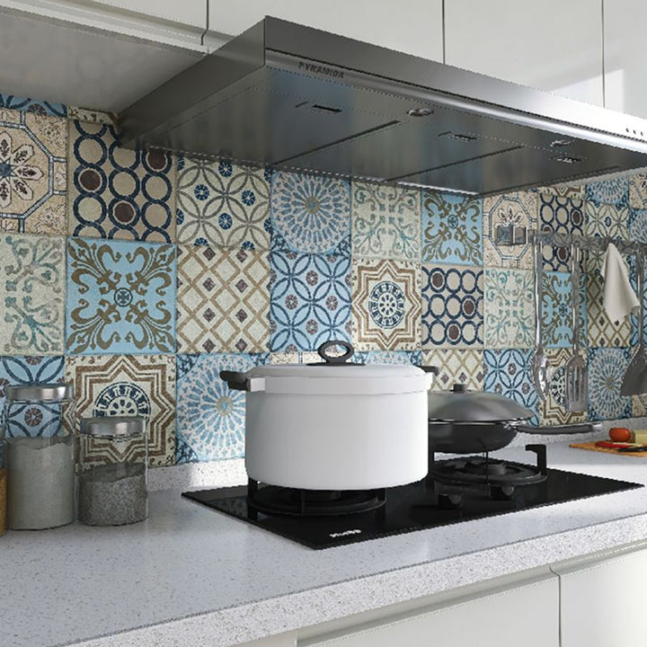 Lisslune | Modern Multicolor Peel/Stick Back Wall Tile PVC Peel and Stick Back Wall Tile