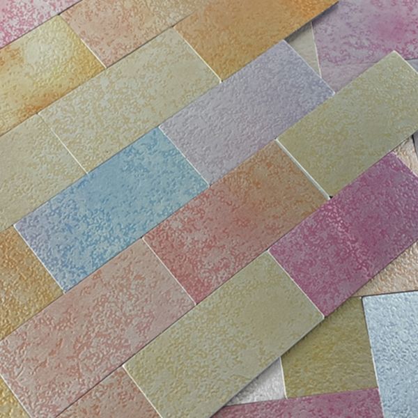 Lisslune | Rectangular Tile Peel and Stick Tile Kitchen Aluminum Splashback Peel and Stick Wall Tile
