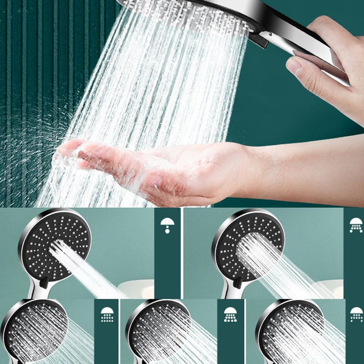 Lisslune | Modern Showerhead 5 Settings Adjustable Spray Pattern Hand Shower
