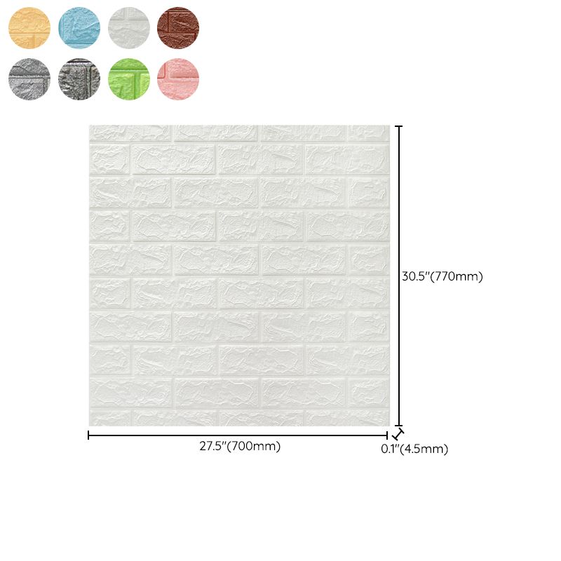 Lisslune | 3D-embossed wall panels Color Waterproof Foam Interior wall tile