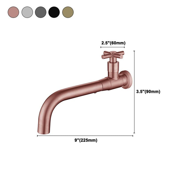 Lisslune | Modern 1-Hand Basin Mixer 1 Hole Wall Mounted Bathroom Faucet