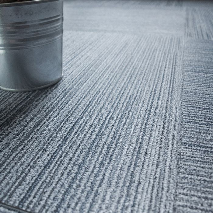 Lisslune | Peel and Stick Vinyl Floor Fabric Look Vinyl Floor with Square Edge