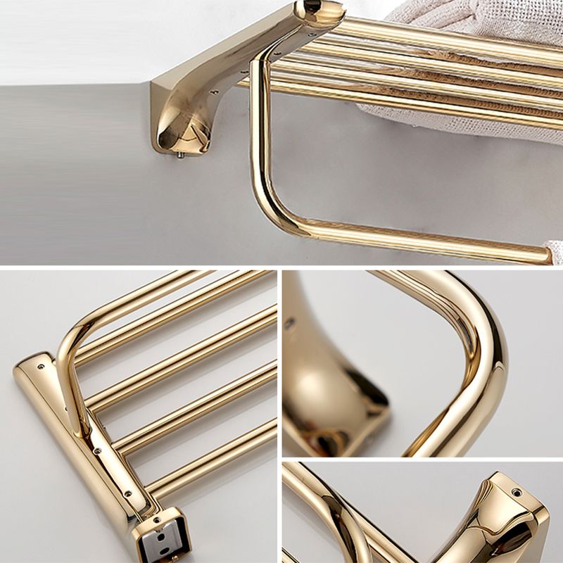 Lisslune | Modern Bathroom Accessory Mounting Kit Gold Bathroom Hardware